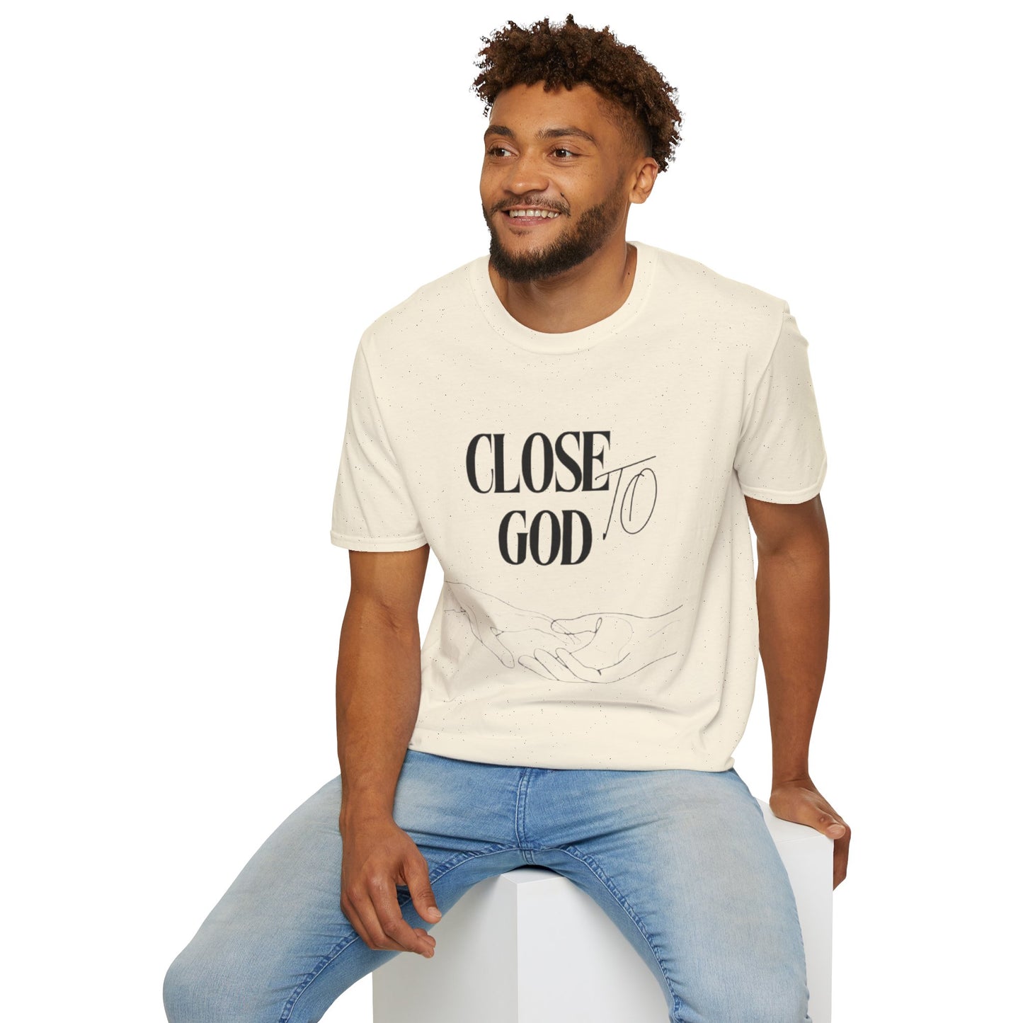 Close to God T-Shirt — Faith-Based Christian Graphic Tee