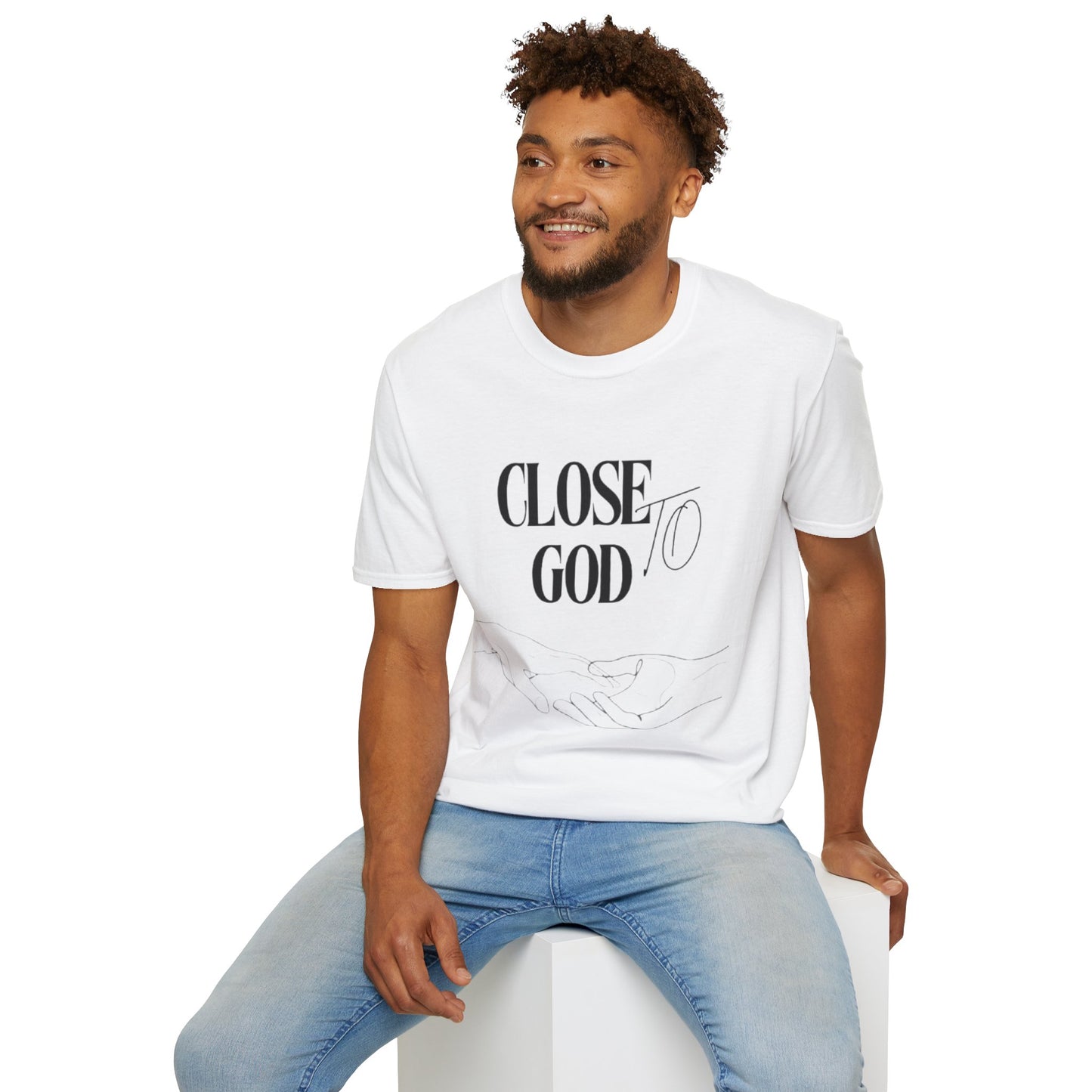 Close to God T-Shirt — Faith-Based Christian Graphic Tee