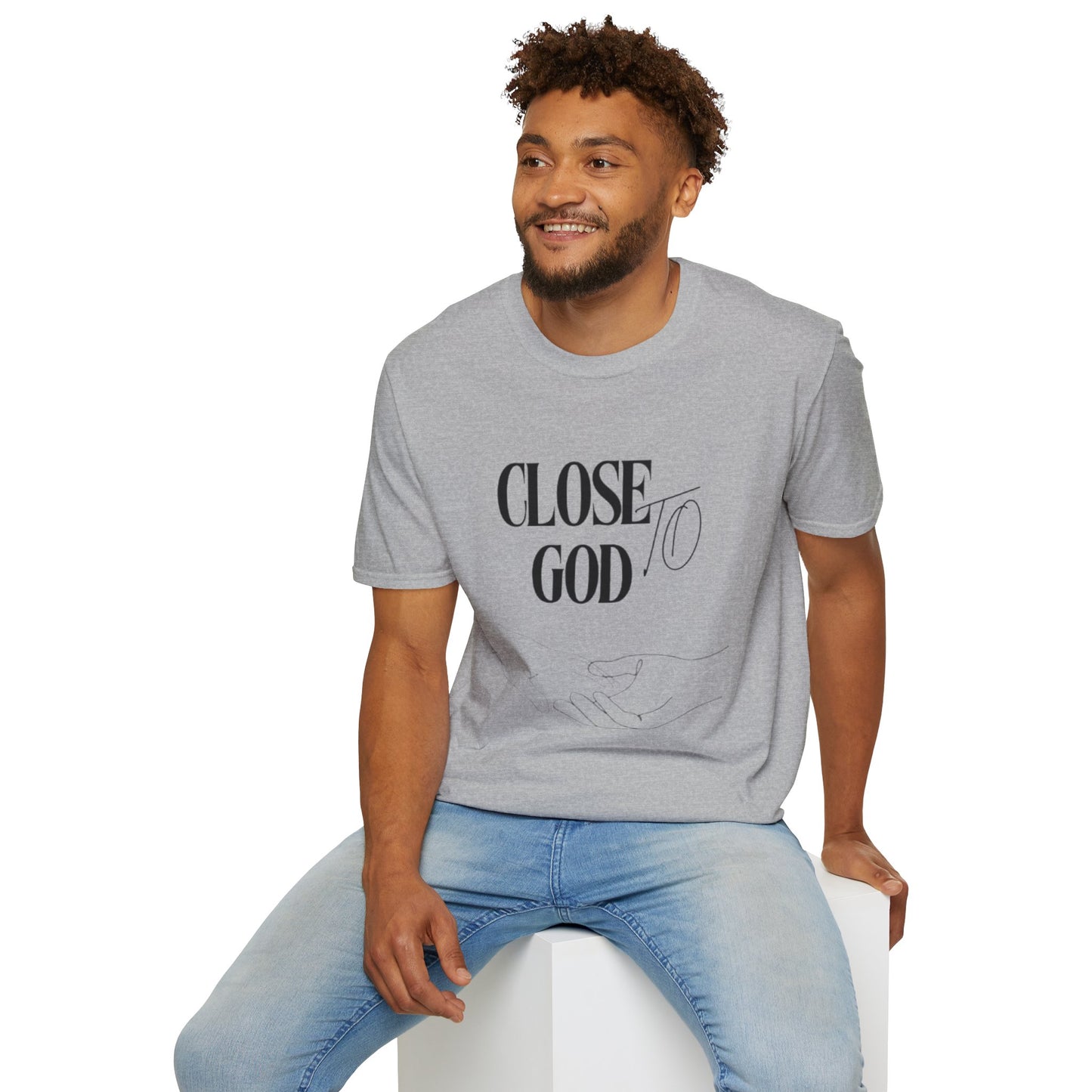 Close to God T-Shirt — Faith-Based Christian Graphic Tee